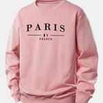 Paris Print Relax Fit Sweatshirt