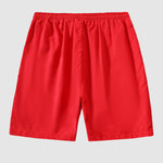 Men's solid color casual versatile quick-drying shorts