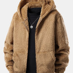 Teddy Zip Up Hoodie