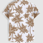 Men's Resort Style Printed Casual Short Sleeve Shirt