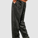 Men's Corduroy Loose Cargo Casual Pants
