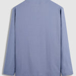 Men's Solid Color Cotton Linen Double Pocket Buttoned Blazer Jacket