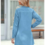 Zeagoo Women's Cotton Shirt Dress