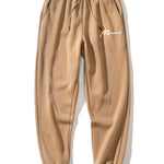 Men Print Drawstring Hoodie & Jogger Pants