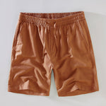 Linen Cuban Shirt With Pockets & Linen Drawstring Shorts