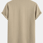 Geometric Diamond Jacquard Polo & Shorts