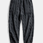 Geometric Jacquard Teddy Hoodie & Geometric Jacquard Pants