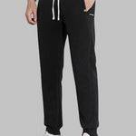 Men's Fleece-lined Thermal Drawstring Pocket Casual Pants