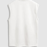 Men's Solid Suede Sleeveless Crew Neck T-Shirt Shorts Set