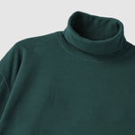 Men's Solid Color Cashmere Half Turtleneck Thermal Long Sleeve T-Shirt