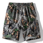 Camouflage New York Print Drop Shoulder Oversize T-Shirt & Forest Camouflage Cargo Shorts