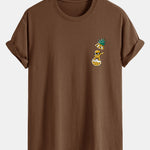 Regular Fit Cool Pineapple Boy Print Cotton T-Shirt