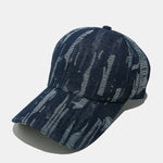 Vintage Distressed Denim Baseball Cap