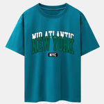 New York Print Drop Shoulder Oversize T-Shirt