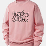 Limited Edition Print Relax Fit Sweatshirt