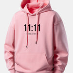 11:11 Print Relax Fit Hoodie