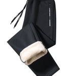 Warm Fleece-Lined Straight Leg Pants