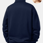 Teddy Fleece Lined Turtle Neck Sweatshirt