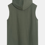 Sleeveless Hooded T-Shirt