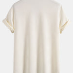 Stripe Jacquard Button Up Shirt