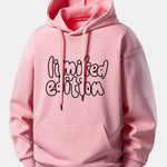 Limited Edition Print Relax Fit Hoodie