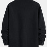 Teddy Lined Long Sleeve Corduroy Shirt