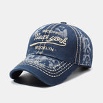 New York Embroidery Washed Baseball Cap
