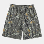 Camouflage New York Print Drop Shoulder Oversize T-Shirt & Forest Camo Print Drawstring Shorts