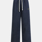 Teddy Fleece Lined Straight Leg Corduroy Pants