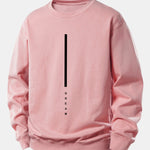 Dream Stripe Print Relax Fit Sweatshirt
