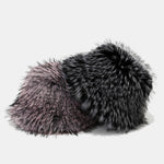 Autumn And Winter All-match Cold-proof Plush Bucket Hat