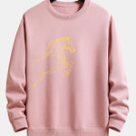 Year of the Horse Graphic Relax Fit Sweatshirt