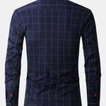 Long Sleeve Plaid Button Up Shirt