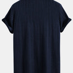 Wheat Ear Jacquard Polo Shirt