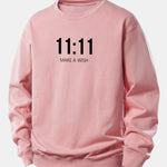 11:11 Print Relax Fit Sweatshirt