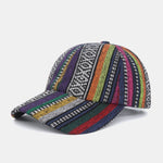Bohemian Geometry Jacquard Pattern Baseball Cap