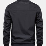 Stand Collar Zip Up Jacket