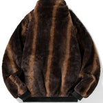 Faux Fur Zipper Jacket