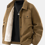 Teddy Lined Pocket Corduroy Jacket