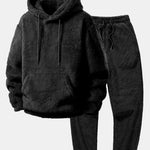 Basic Teddy Hoodie & Teddy Jogger Pants