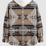 Men's Vintage Aztec Wool Blend Shirt