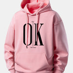OK Print Relax Fit Hoodie