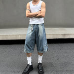 ã€�Your pants are on backwardsã€‘Denim Shorts