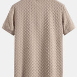 Geometric Jacquard Polo