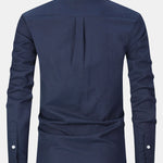 Long Sleeve Pocket Button Up Oxford Shirt