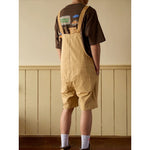 Retro Cargo Overalls Shorts