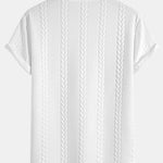 Twist Jacquard Arc Hem T-Shirt & Twist Jacquard Shorts