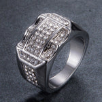Luxurious full diamond ring