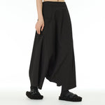 Loose Casual Wide-leg Low-crotch Culottes