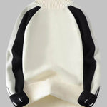 Men's Half-Zip Casual Loose Sweater